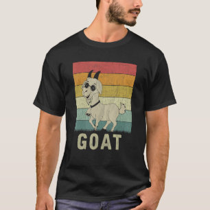 Camiseta Hombres de cabra Mujeres Goat Retro