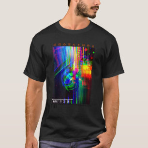 Camiseta Hombres de Calle Japoneses Ciberpunk Lofi Graph