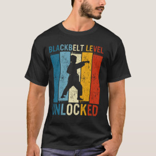 Camiseta Hombres de Cinturón Negro Logro Artes Marciales Ni