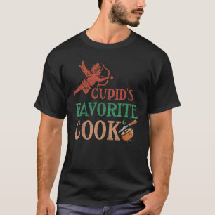 Camiseta Hombres de Cocina Cocina Cocina Preferida Cupido