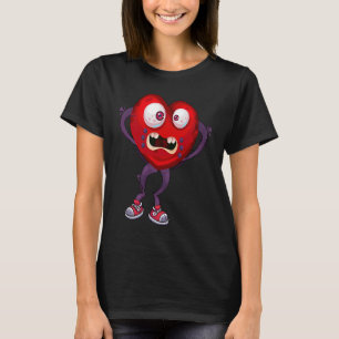 Camiseta Hombres de corazón el día de San Valentín Mujeres