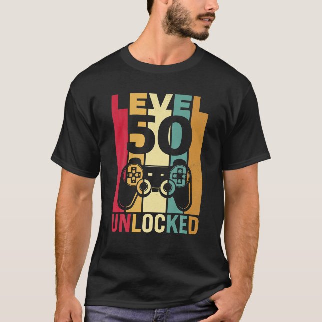 Camiseta Hombres de cumpleaños de jugador de video Hombres  (Anverso)
