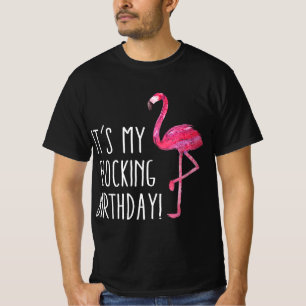 Camiseta Hombres de cumpleaños divertidos mujeres color de