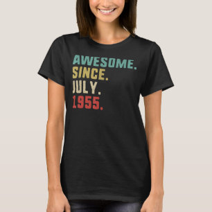 Camiseta Hombres de cumpleaños número 67 asombrosos desde j