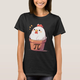 Camiseta Hombres de Día de Papel Pollo Niños Math Math Gif