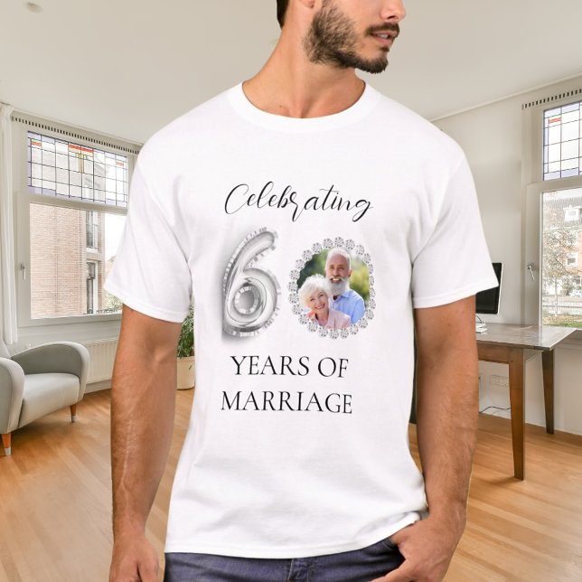 Camiseta Hombres de diamantes de fotos en el 60 aniversario (Subido por el creador)