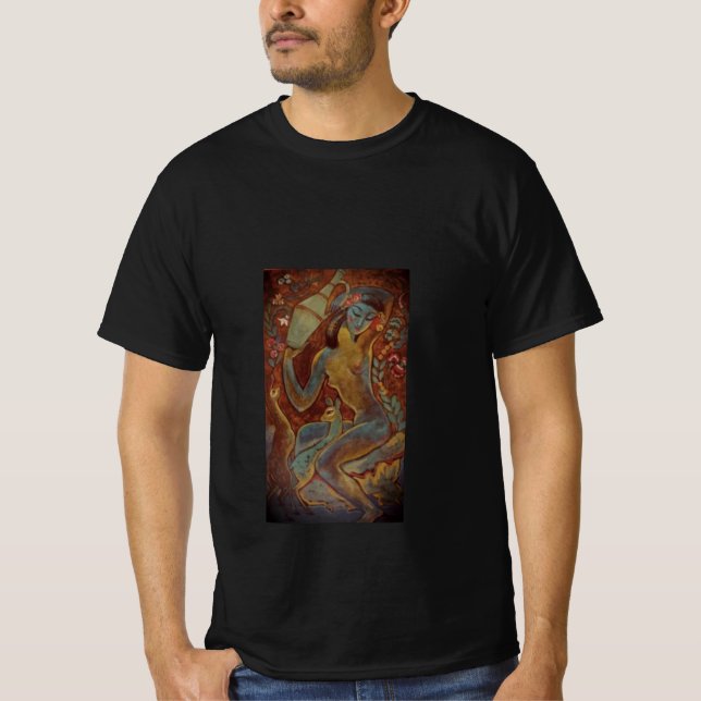 Camiseta hombres de diseño de arte único (Anverso)