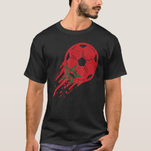 Camiseta Hombres de fútbol marroquí Bandera de Marruecos