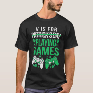 Camiseta Hombres de Juego Jugadores Jugando Diversión De Ju