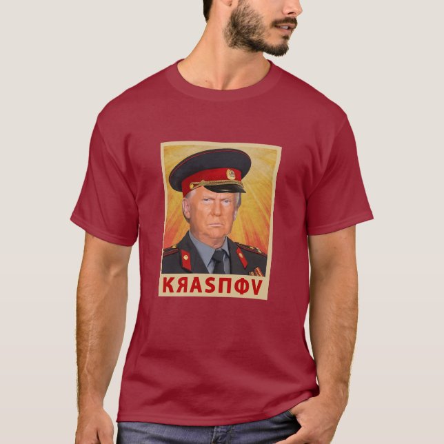 Camiseta Hombres de Krasnov Trump (Anverso)