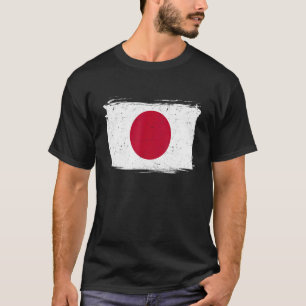 Camiseta Hombres de la bandera de Japón