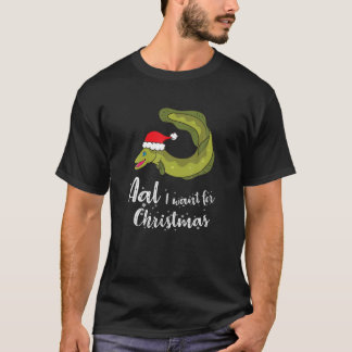 Camiseta Hombres De La Comida Que Quiero Para Navidades Pes