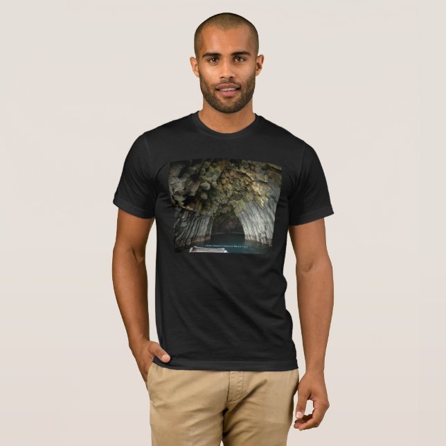 Camiseta Hombres de la Cueva Basáltica de Colón de la Isla  (Anverso completo)