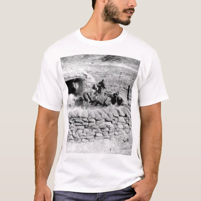 Camiseta Hombres de la imagen crew_War de 4,2 morteros (Anverso)