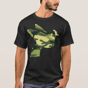 Camiseta Hombres de la paloma militar imprimen regalo de pá