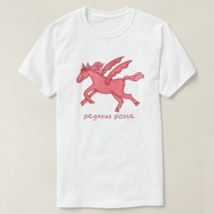 Camiseta Hombres de la pandilla de Pegaso (diversos