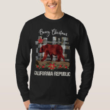 Hombres de la república de California del navidad
