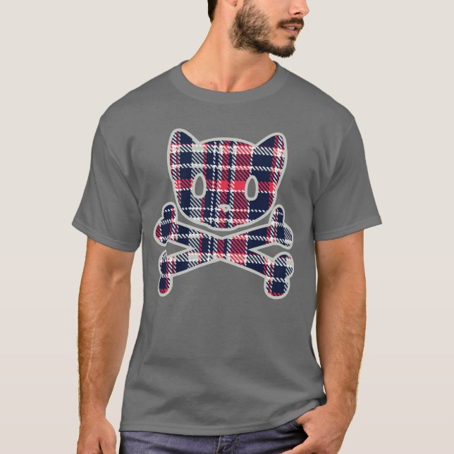 Camiseta Hombres de la tela escocesa de Petsami (Anverso)