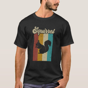 Camiseta Hombres de la Vintage ardilla Mujeres Niños Chicas