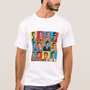 Camiseta Hombres de los años 80