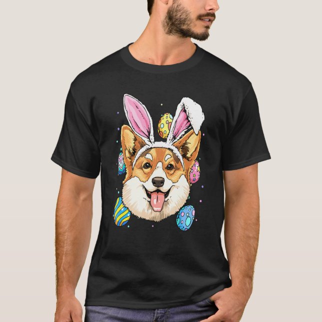 Camiseta Hombres de los niños de los perros del conejo de P (Anverso)