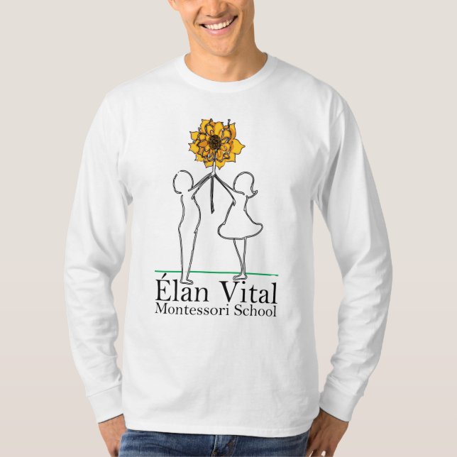 Camiseta Hombres de Manga Larga EVM (Anverso)