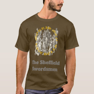 Camiseta Hombres de Morris Tienen Campanas Arte Medieval Te