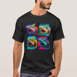 Camiseta Hombres de mujeres de animales coloridas en el Ilu