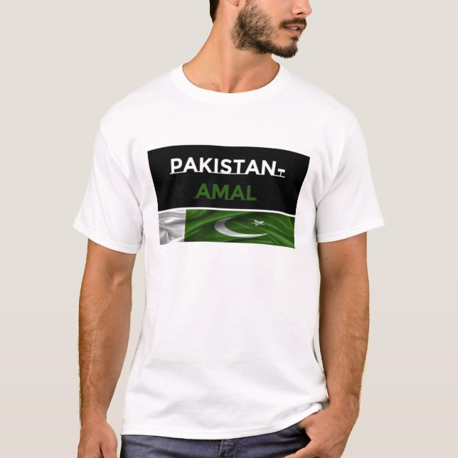 Camiseta Hombres de Pakistán-Amal (Anverso)