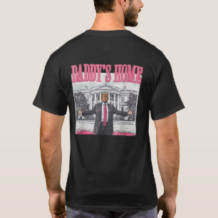 Camiseta Hombres de Papi - Mujeres de Trump Rosa 2024