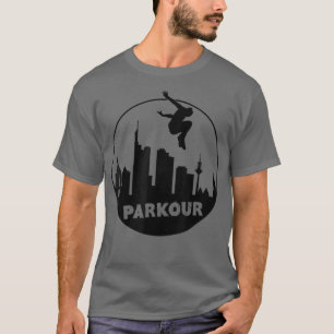 Camiseta Hombres de Parkour en funcionamiento libre niños