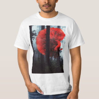 Camiseta Hombres de peces forestales