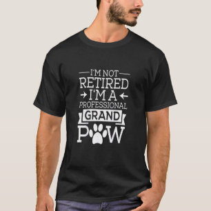 Camiseta Hombres de Perro del Abuelo del Gran Paw
