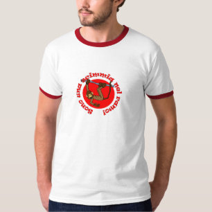 Camiseta Hombres de Scimmia (logotipo rojo)