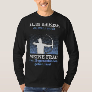 Camiseta Hombres de tiro al arco del marido Archer Dad
