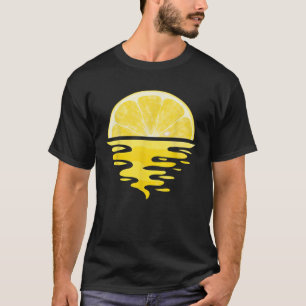 Camiseta Hombres de Verano Cuidados Lemon Sunshine Sunset F