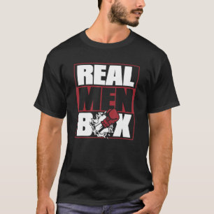 Camiseta Hombres de verdad caja de boxer tailandés Kickboxe
