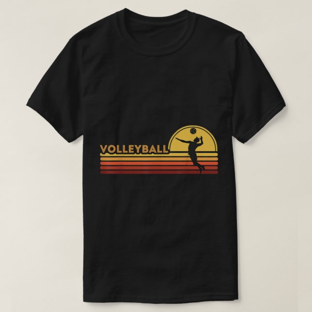 Camiseta Hombres de voleibol (Diseño del anverso)