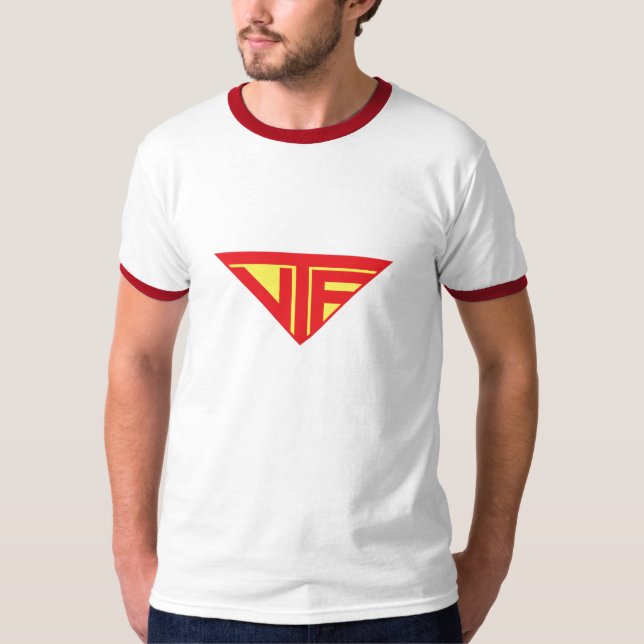 Camiseta Hombres de VTF - apenas logotipo (Anverso)