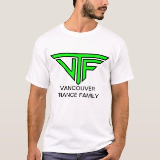 Camiseta Hombres de VTF (logotipo verde eléctrico)