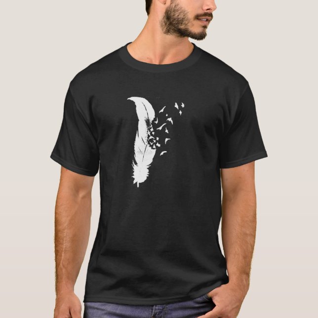 Camiseta Hombres del Birds of a Feather (Anverso)