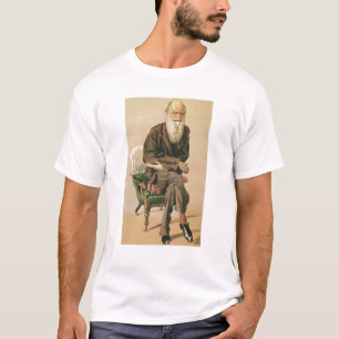 Camiseta Hombres del día, no. 33, Charles Darwin