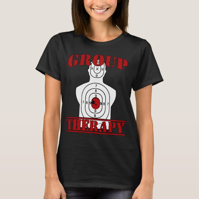 Camiseta Hombres del grupo destinatario de los rifles de la (Anverso)