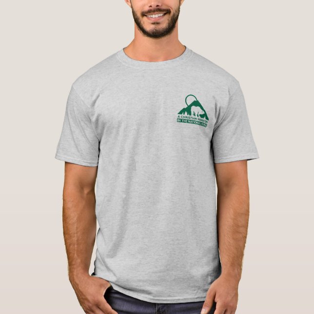 Camiseta Hombres del logotipo de ACMNP (Anverso)