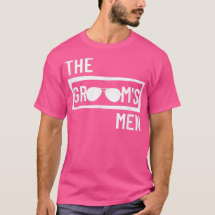 Camiseta Hombres del novio fiesta de bodas mejor hombre des