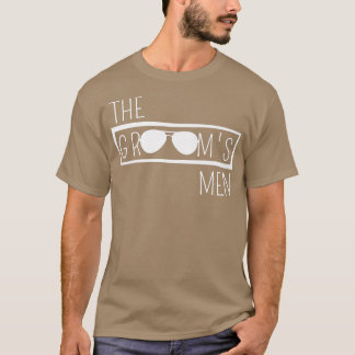 Camiseta Hombres del novio fiesta de bodas mejor hombre des