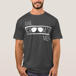 Camiseta Hombres del novio fiesta de bodas mejor hombre des
