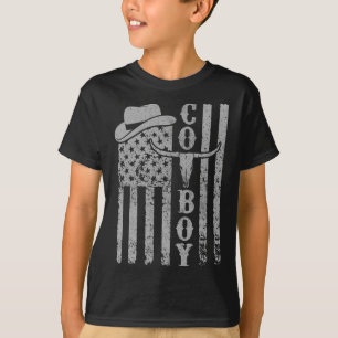 Camiseta Hombres del País Occidental Niño Niño Rodeo Sur Re