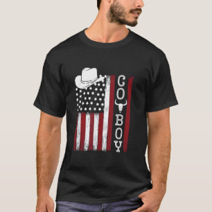 Camiseta Hombres del País Occidental Niño Niño Rodeo Sur Re