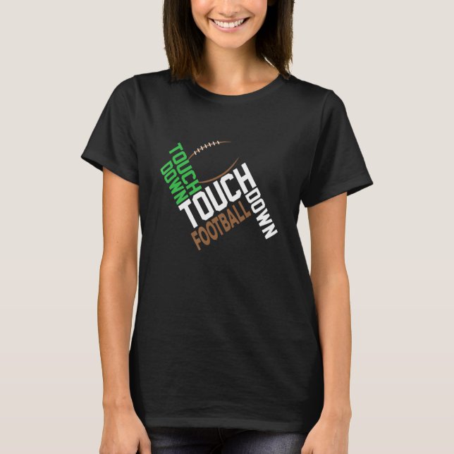 Camiseta Hombres Deportes de Fútbol Touchdown (Anverso)